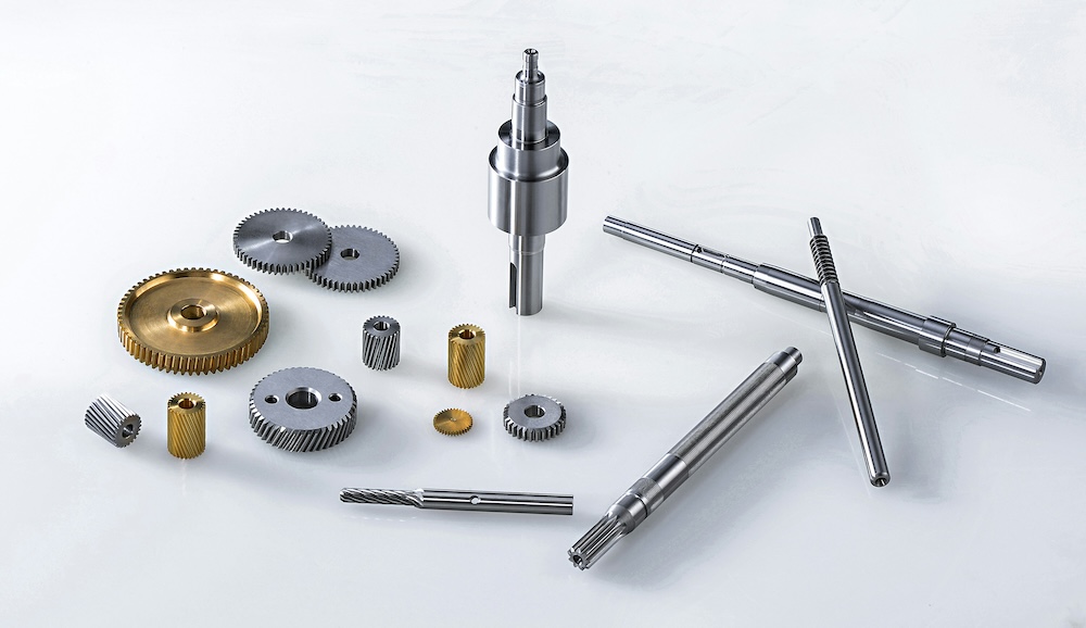 An assortment of tools made with CNC machining to show its abilities.